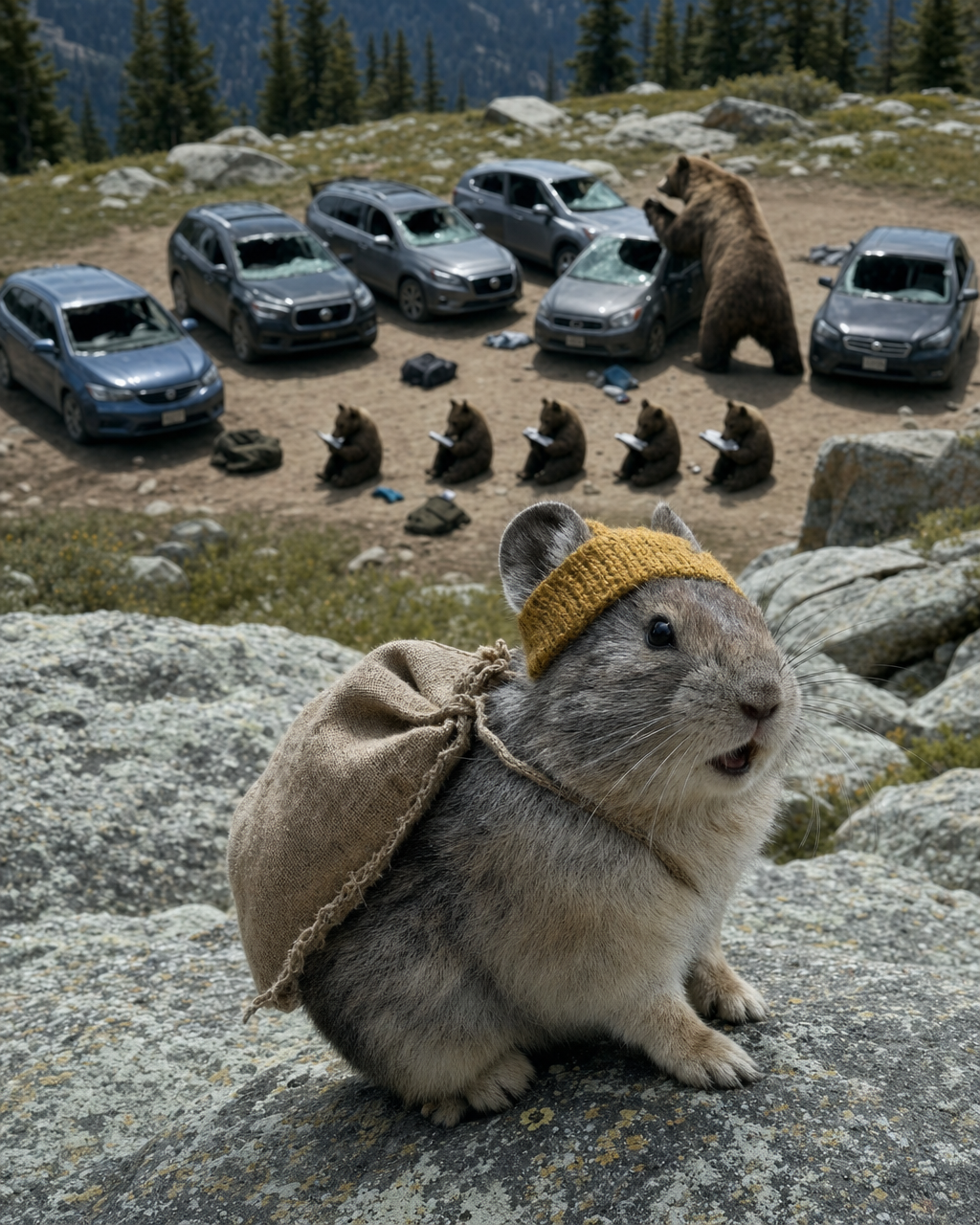 Rockslide, Boreas Pass pika, as interviewed by Webster