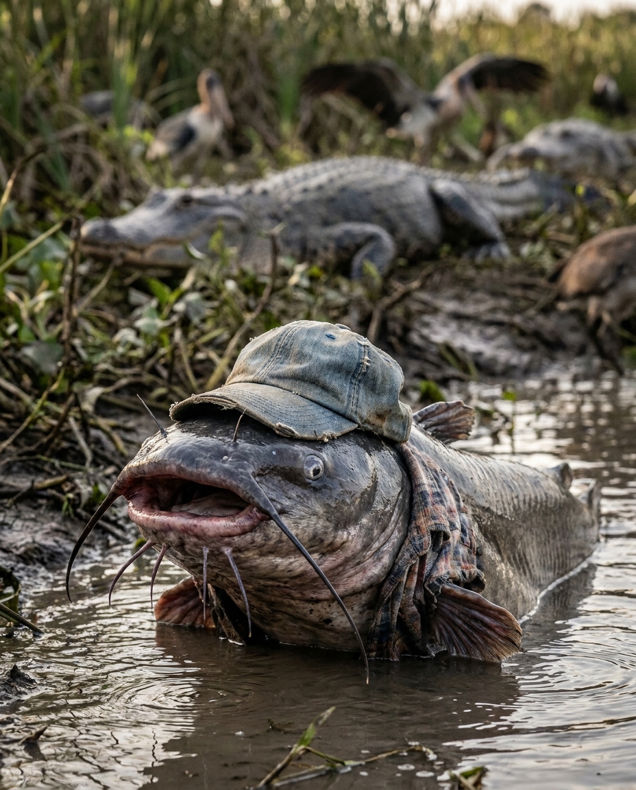 Cletus, Mississippi catfish, as interviewed by Webster