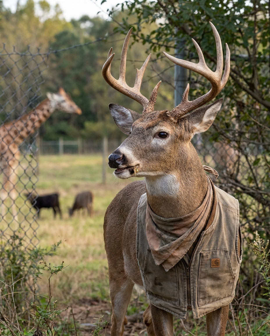 Professor Antler, resident deer, as interviewed by Webster