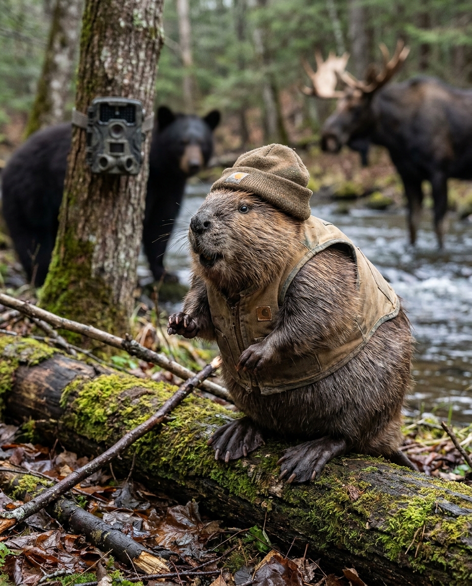 Colette, Adirondack beaver, as interviewed by Webster