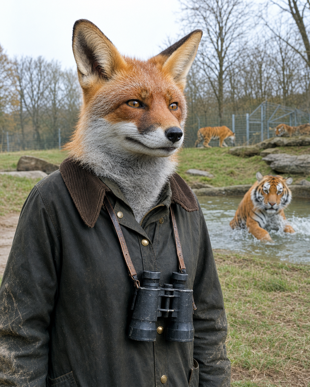 Sergeant Reynard, British red fox, as interviewed by Webster