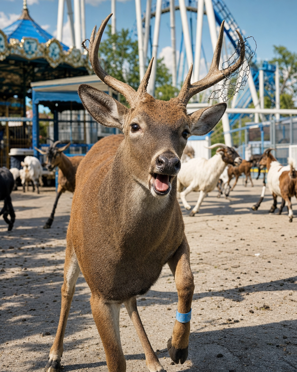 Antlerina, Sandusky-area deer, as interviewed by Webster