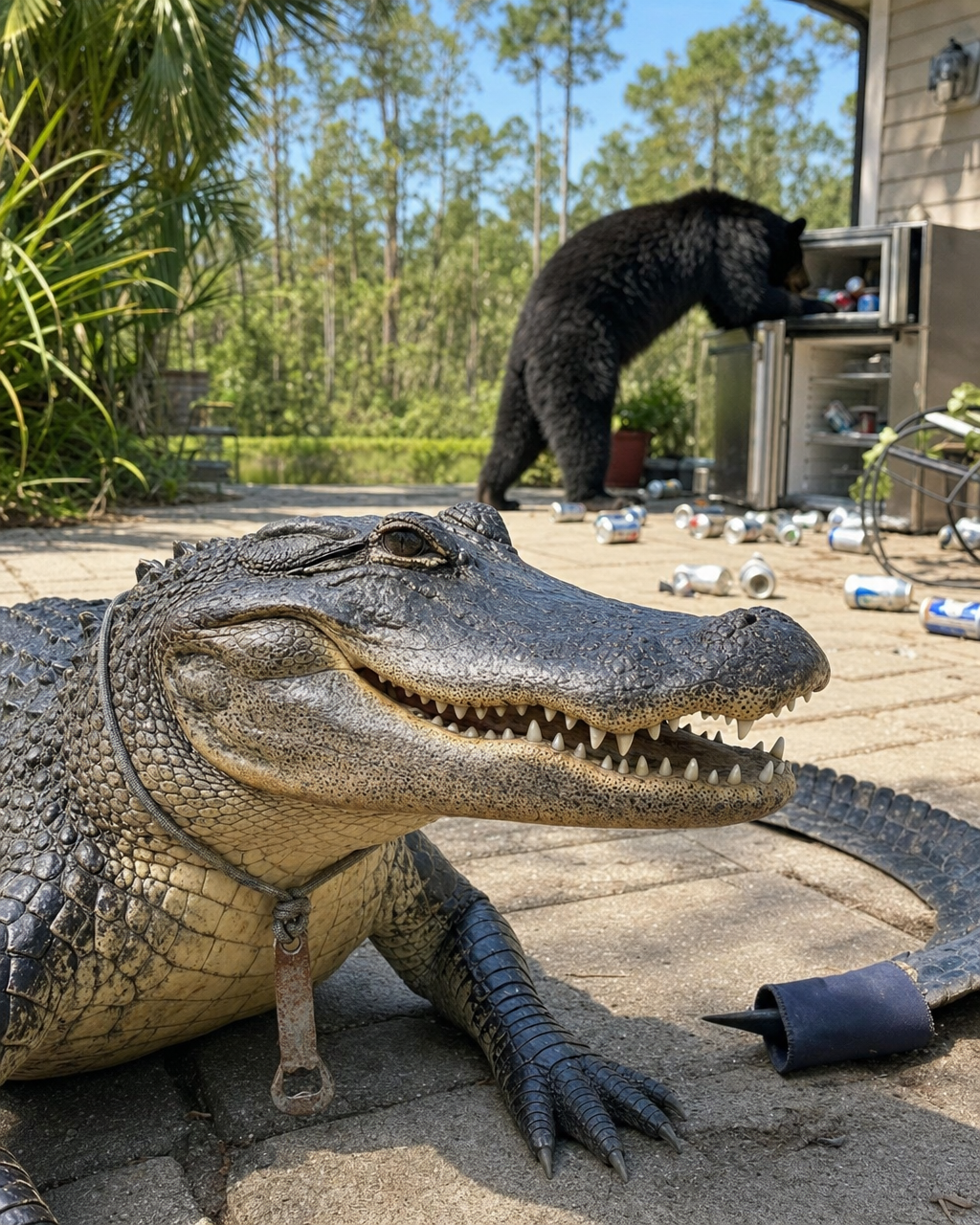 Tater, Florida gator, as interviewed by Webster