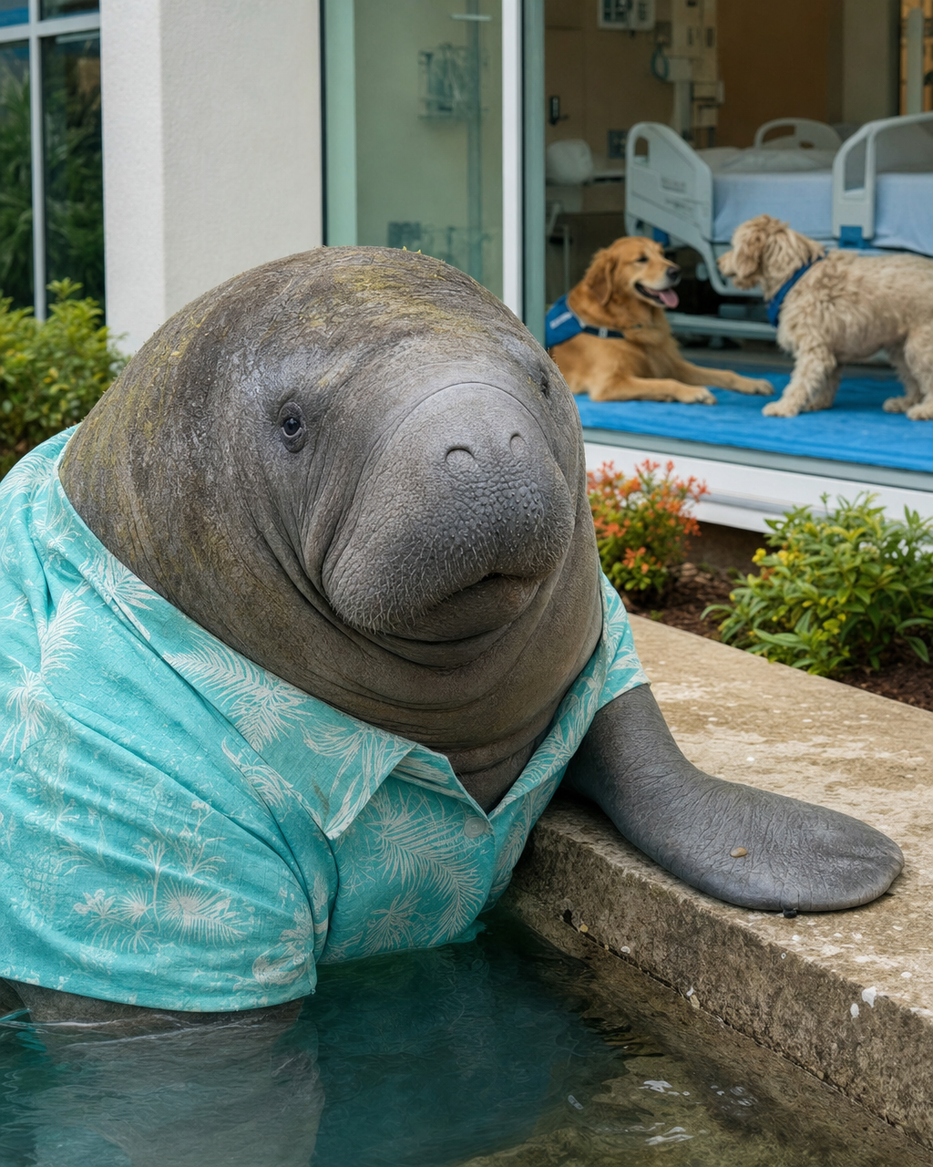 Judge Pemberton, Florida manatee, as interviewed by Webster